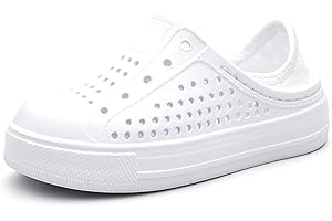 EasyStar Toddler Summer Water Shoes Kids' EVA Sandals with Cushioned Fabric Heel