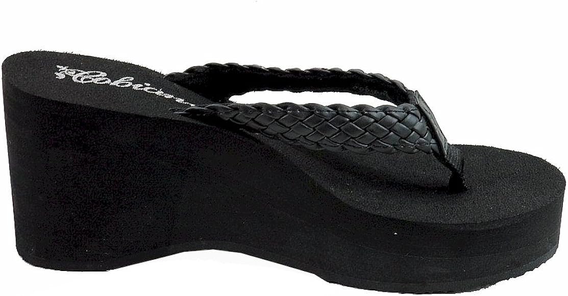 cobian wedge flip flops