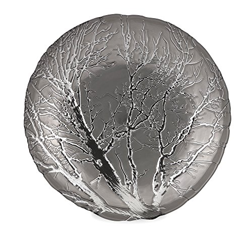 IMAX 83252 Ethereal Tree Bowl - Silver Plated