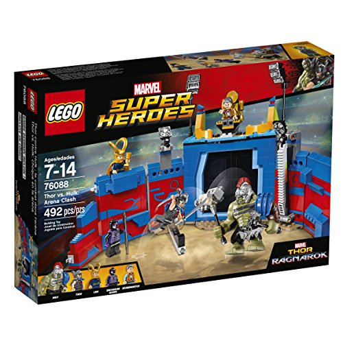 Lego super heroes thor vs. hulk: arena clash 76088 building kit (…