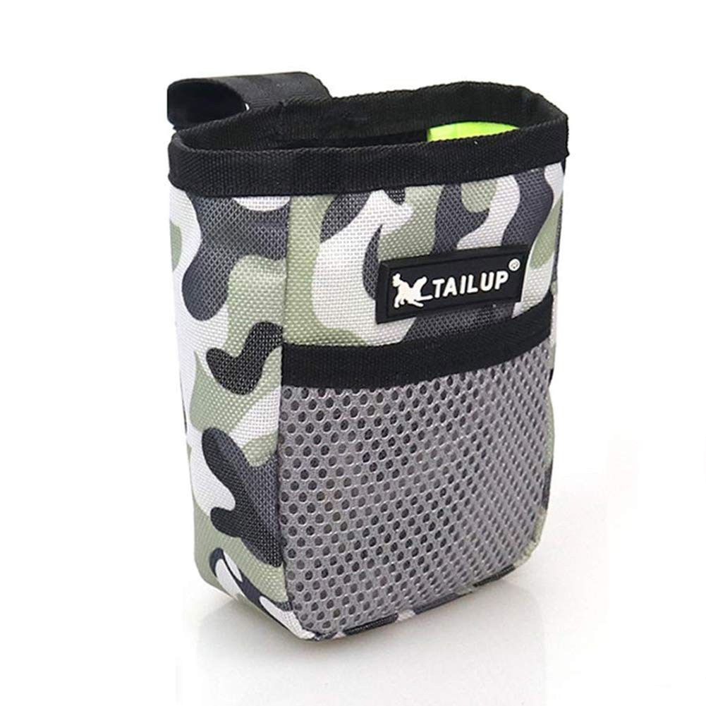 Training Bag for Dogs, Dog Treats Bag, Multifunctional Food Bag with Clip Pockets for Dog Training to Go Out Storage Pouch for Dogs