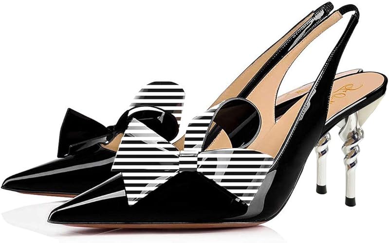 metallic kitten heel pumps