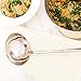 Restaurantware Met Lux 16 Ounce Serving Ladle, 1 With Hook Handle Soup Ladle - Dishwasher-Safe, Corrosion-Resistant, Stainless Steel, For Stirring, Pouring, & Serving