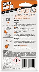 Gorilla Super Glue XL 25g Easy to Use Value For Money Durable Design view 3