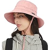 Creekstone Bucket Hat Waterproof Rain Hat for Women Men Sun Hats UPF50+ Packable Summer Hat Hiking Travel Floppy Sun Hat