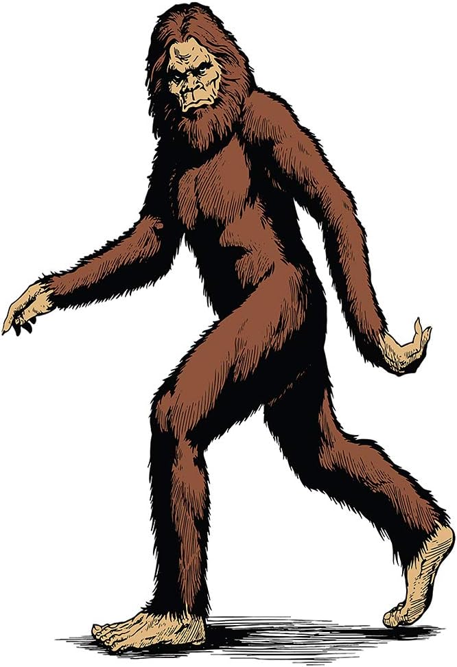 Wet Paint Printing + Design SP12059 Bigfoot Sasquatch