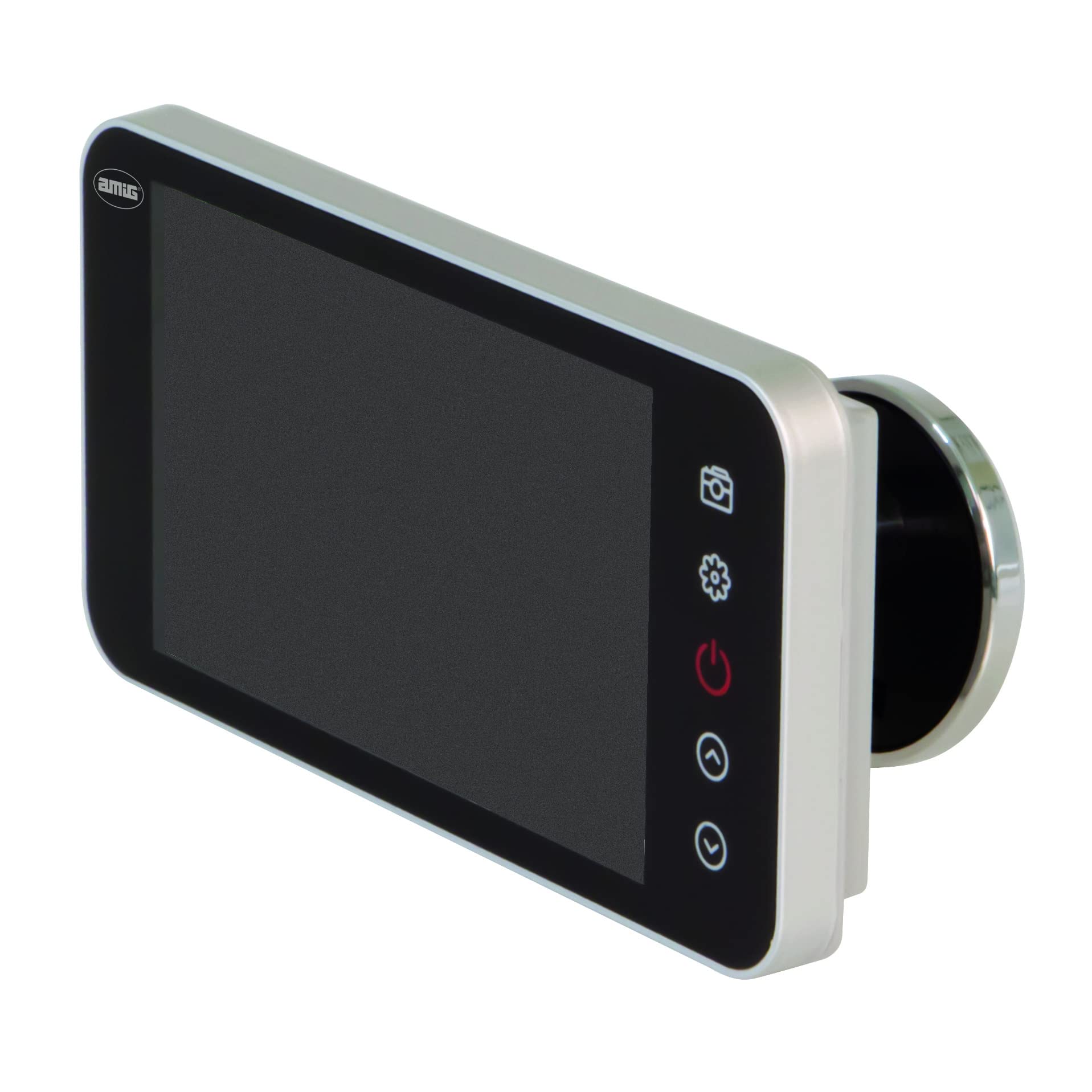 Amig - Digital Door Viewer - 4" TFT LCD Screen - Viewing Angle: 160° - Clear Images - Easy Installation and Use - Color: Silver