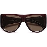 SOJOS Vintage Retro Oversized Big Aviator Polarized Sunglasses Womens Men SJ2615