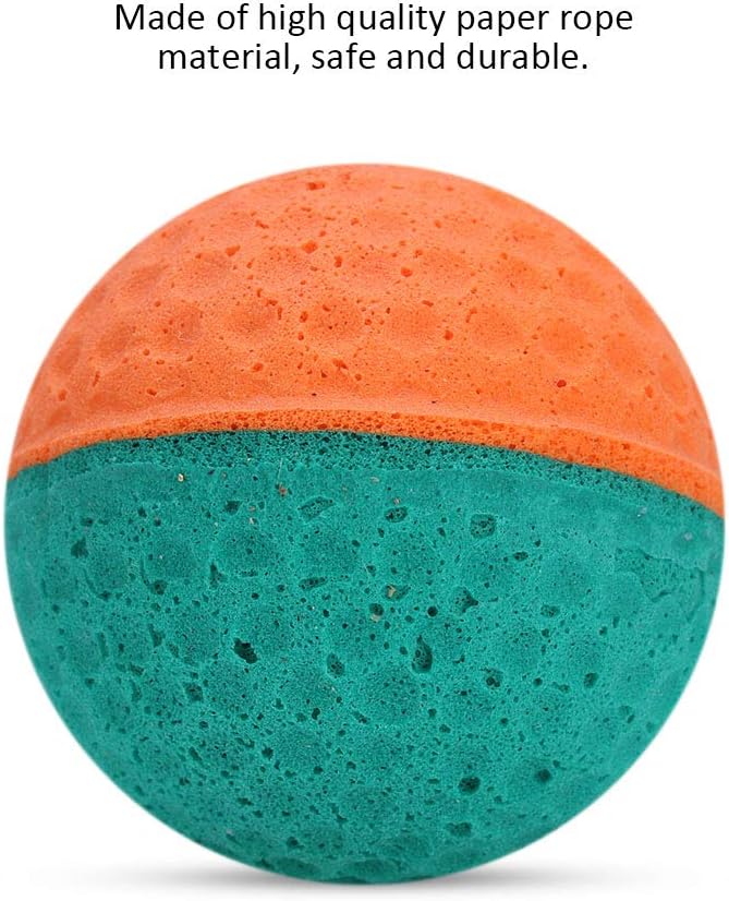 HEEPDD Cat Latex Balls, 10pcs Colorful Foam Play Toy for Cats Dogs, Puppies, Kittens, Interactive Pet Toy - Image 5