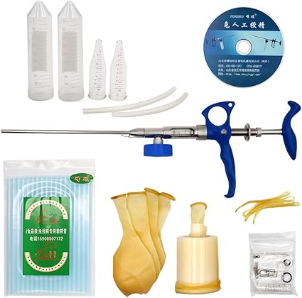 Kit D Insemination Pour Lapin De 2 Ml Avec Outil D Insemination Artificielle En Plastique Amazon Fr Jardin