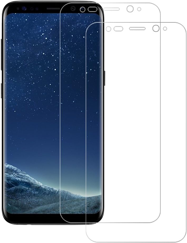 POOPHUNS Samsung Galaxy S8 Plus Screen Protector, 2 pack Samsung Galaxy S8 Plus Protection Film Anti-Scratch/Anti-Fingerprint/Bubble free-Professional Screen Protector