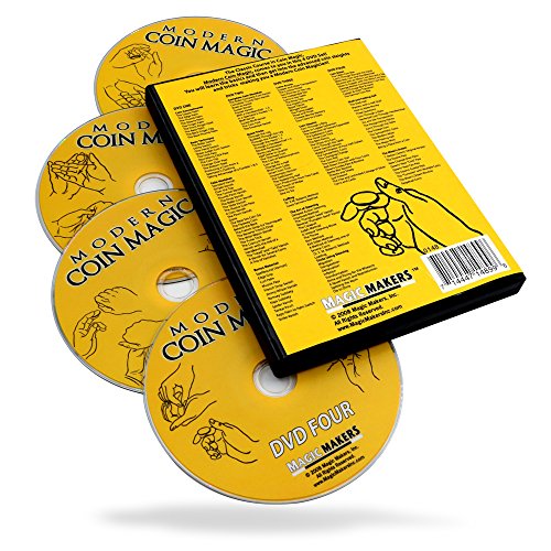 Modern Coin Magic By Magic Makers 170 Coin Tricks & Moves