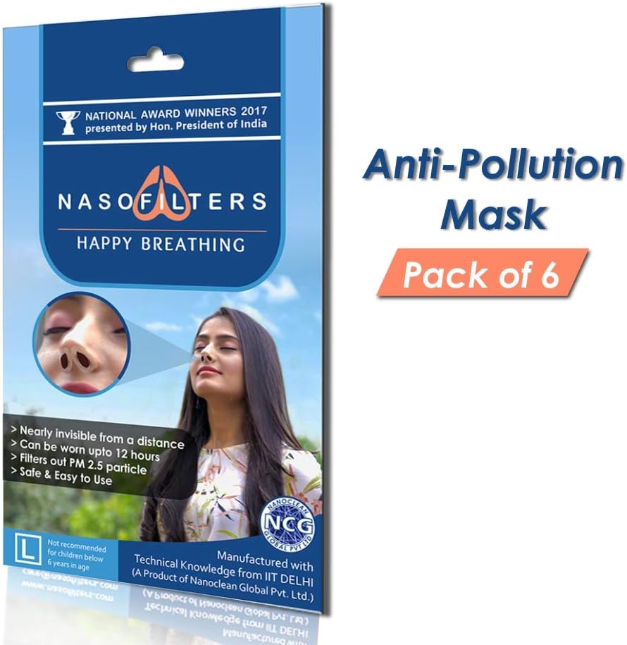 Nasofilters - Weekly Packs Anti Pollution Mask
