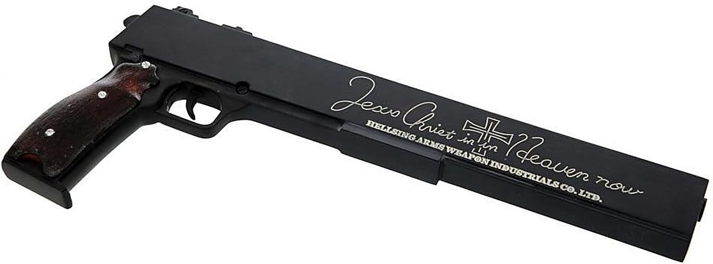 CHIUS Cosplay Costume Toy Gun Alucard PVC Weapon Jackal ARMS 13mm Anti-Freak Black