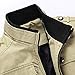 URBANFIND Men's Slim Fit Classic Fashion Navy Epaulet Casual Cotton Light Jacket