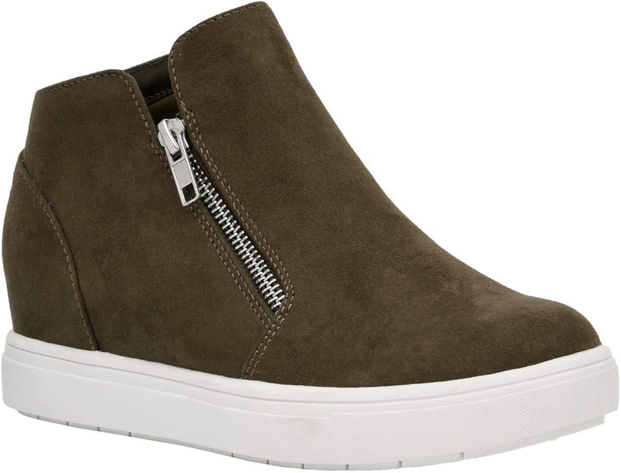 memory platform wedge sneaker