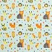 Where the Polka Dots Roam Full Size Bed Sheets Woodland Creatures Print 4 Piece Set │ Unisex, Flexible Microfiber, Durable, Wrinkle-Resistant, Stain-Resistant Bedding │ Boys, Girls, Baby, Kids Toddler