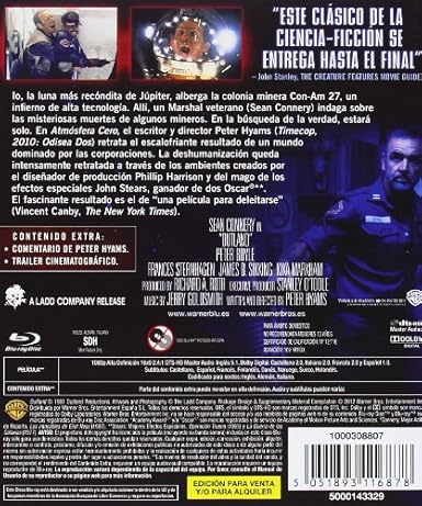 Atmósfera Cero Blu-Ray [Blu-ray]: Amazon.es: Sean Connery ...