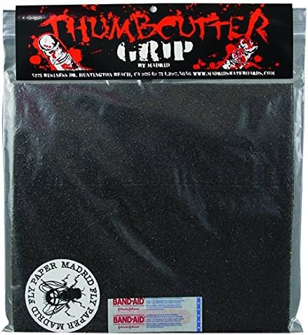 Flypaper Griptape Thumbcutter Pack, 11" x 10",Black