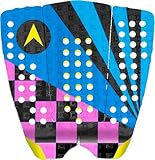 Astrodeck John John Florence 808 Blue / Black / Checker Surfboard Traction Pad