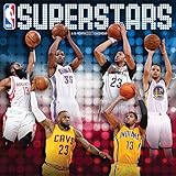 NBA Superstars - 2017 Calendar 12 x 12in