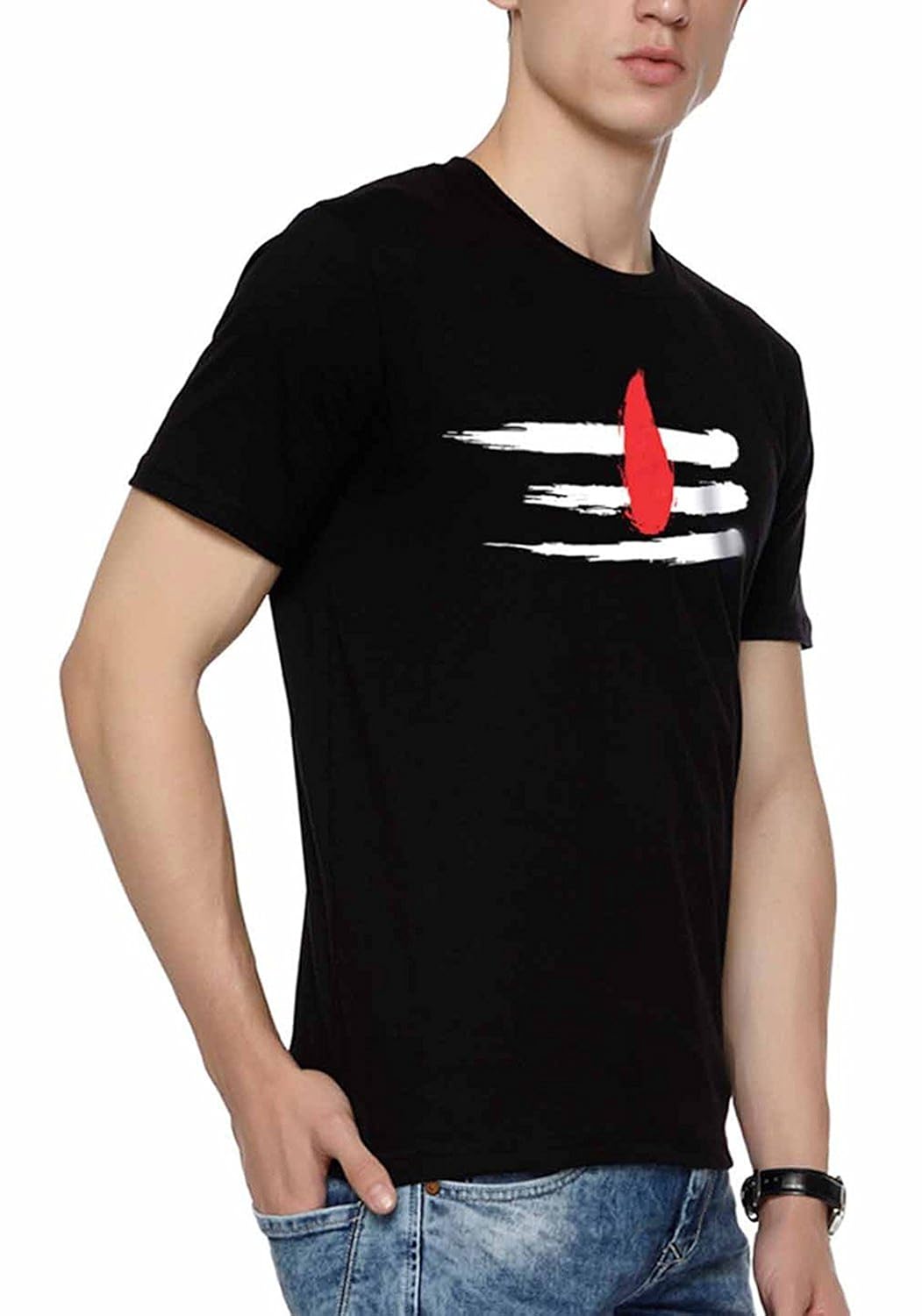 wyo wear your opinion men's printed regular fit t-shirt