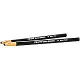 DIXON Industrial Phano Peel-Off China Markers Pencils, Black, 2-Pack (30771)