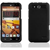 ZTE Speed Case, Nex&reg; Multicolor Rubberized Case Hard Snap on Protective Cover for ZTE Speed N9130 (black)