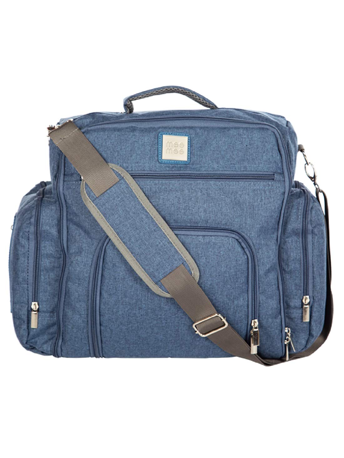 denim diaper bag