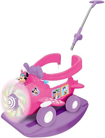 Rutscher Bache Voiture Bebe Trotteur 12 36 Mois Minnie 4 En 1 Antiderapant Kiddie Pays Amazon Fr Auto Et Moto