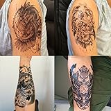 DaLin Temporary Tattoos 4 Sheets