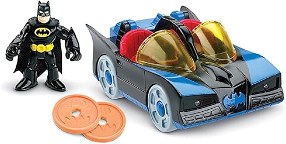 imaginext batmobile and cycle