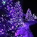 YAKEXI 200 LED Solar Christmas Lights, 72 ft Halloween String Lights Waterproof Outdoor Fairy Lights for Xmas, Home, Wedding, Patio, Lawn, Garden, Porch, Party and Holiday Decorations (Purple)