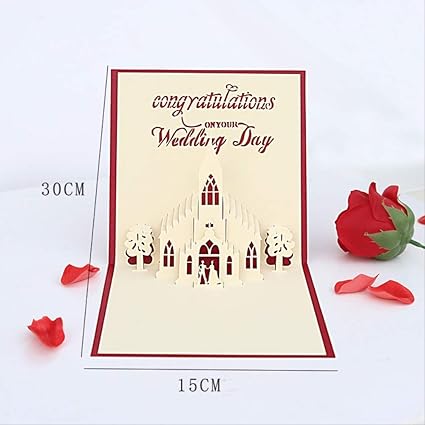 1 Pcs 3d En Trois Dimensions Carte De Voeux Mi Automne Festival Carte Anniversaire Papier Decoupage Creatif Pliage Avec Carte Petite Carte Professeur N Amazon Fr Fournitures De Bureau