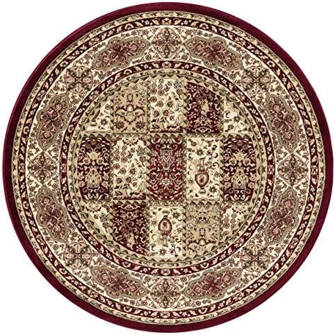 Great American Distributors Classic Collection Baykal Area Rug, Red