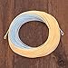 Maxcatch ECO Floating Fly Fishing Line Weight Forward Design with Welded Loop (3F,4F,5F,6F,7F,8F) (Fly Line-Light Beige&Power Blue, WF6F-100FT)