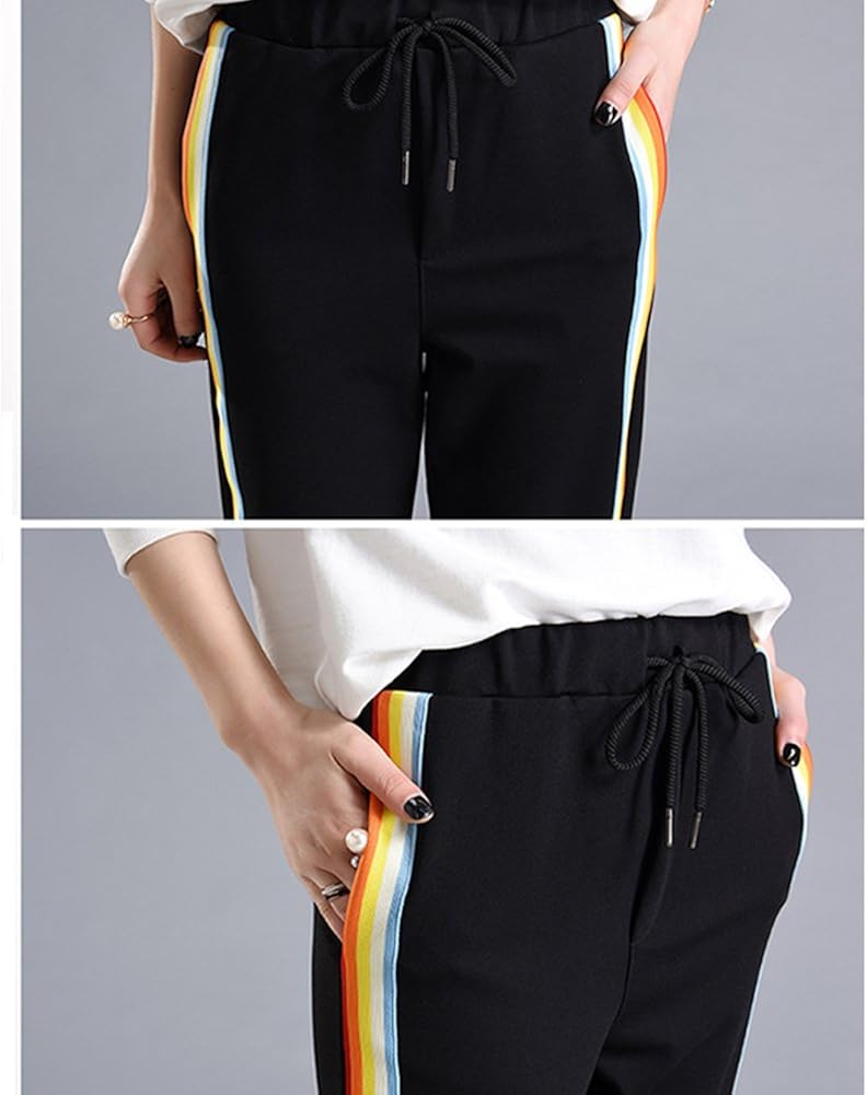 rainbow tracksuit bottoms