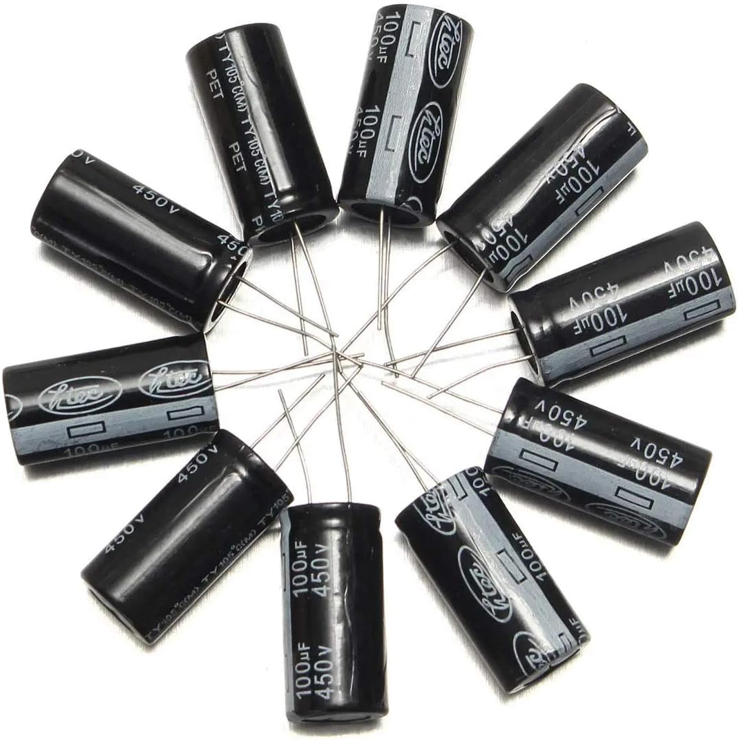 50 100uF 450V 105C Radial Electrolytic Capacitors 18X35MM, The first ...