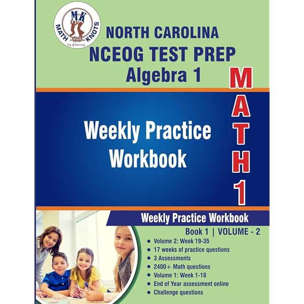 North Carolina State (NC EOG) Test Prep : Algebra 1 Weekly  display picture 1