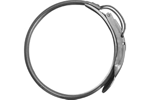 Nordfab 3260-0600-100900 Ducting Qf Clamp with Pin, 6" Dia, Galvanized Steel