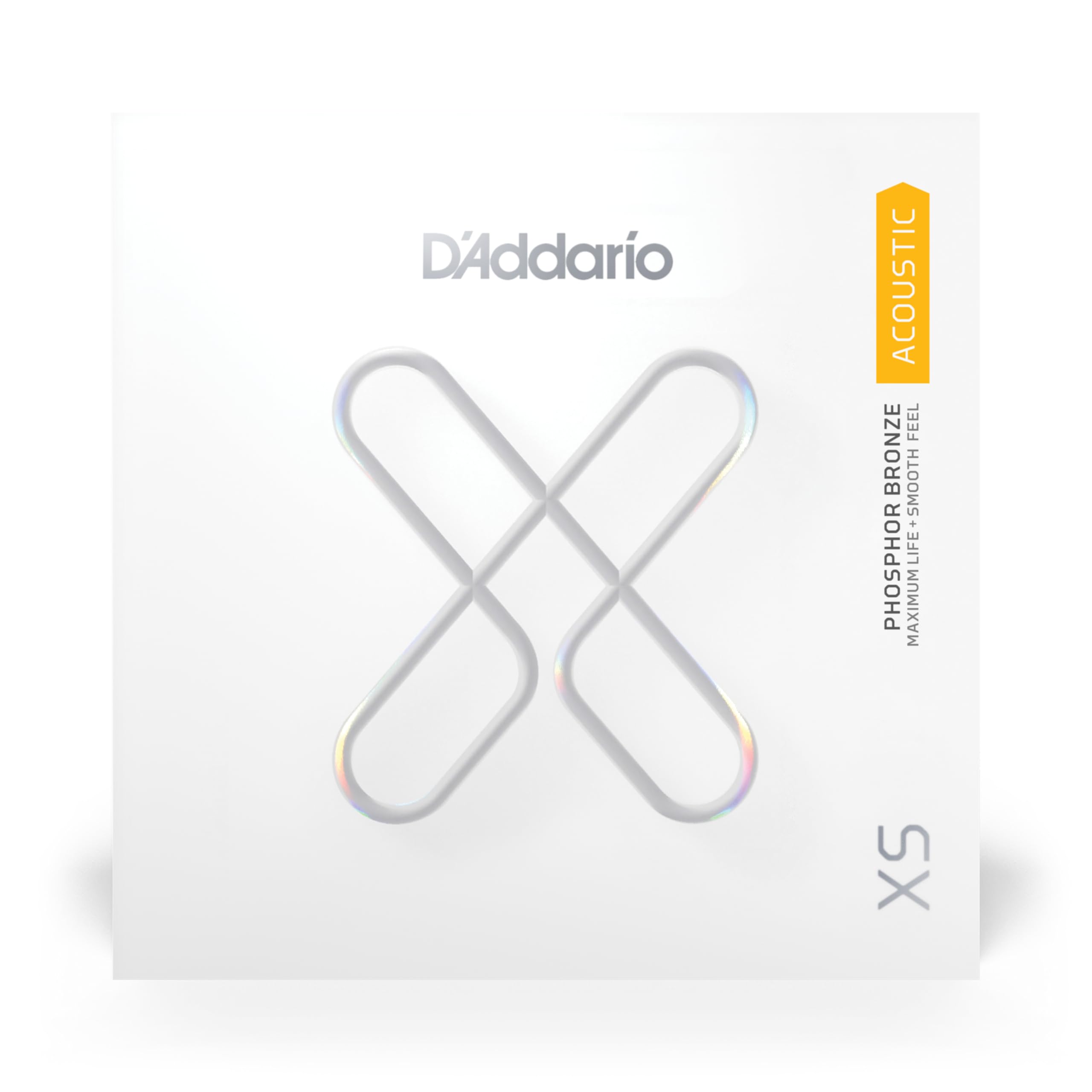 D'Addario Guitar Strings - XS Phosphor Bronze Coated Single Guitar Strings - XSPB048 - Maximum Life with Smooth Feel & Exceptional Tone - Single String - .070