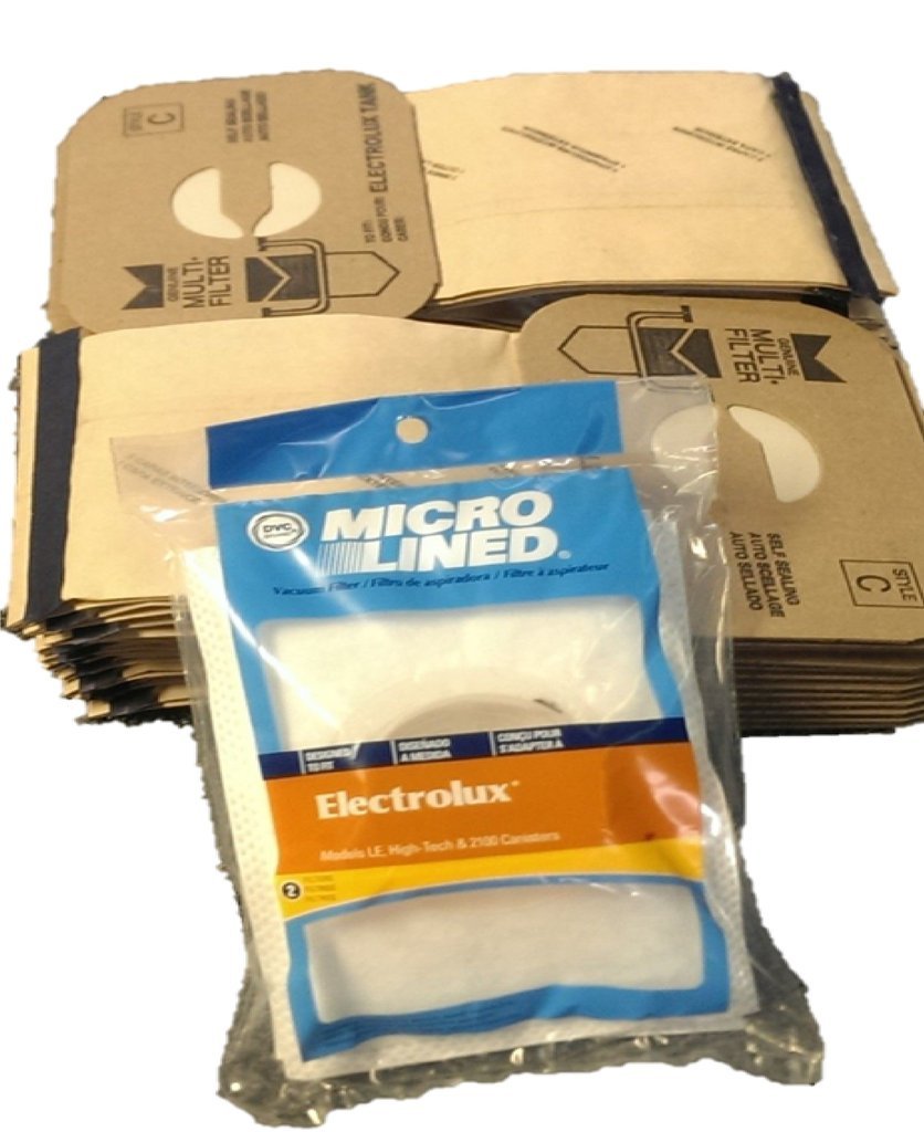 24 Electrolux C Bags and 2 After Filters eBay