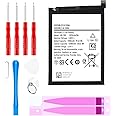 Qoutmcuy Galaxy A02S Battery,New Upgraded Replacement Battery HQ-50s for Samsung Galaxy A02S SM-A025U SM-A025U1 SM-A025G SM-A025F SM-A025M/DS SM-A025F/DS/V SM-S124DL with Adhesive&Tool Repair Kit
