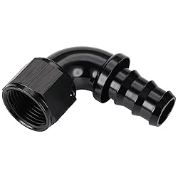 Podavelle 12AN 90 Degree Push Lock Full Flow Hose