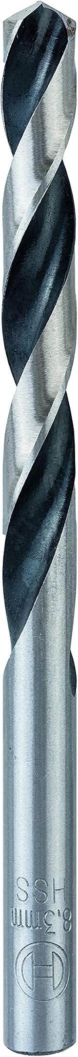 Bosch PointTeQ HSS Twist Drill Bit 8.3 x 75 x 117 mm 10pc Metal view 2