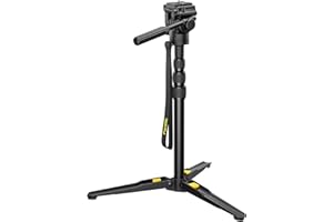 Fanttik DT10 Pro Laser Level Tripod, 2.2 Lbs Lightweight, 360° Flexible Pan Head, Quick Release Plate with 1/4"-20 Thread Mount, for Measurement Tools