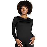 LAPASA Women Thermal Shirt Crewneck Mock Neck Turtleneck Base Layer Fleece Top Thermoflux Lightweight Midweight Heavyweight