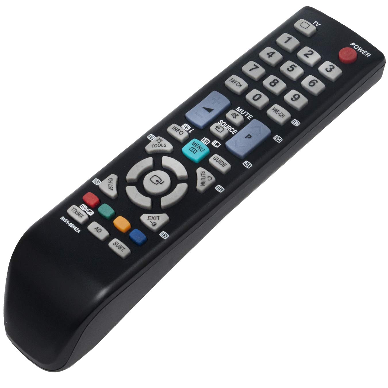 VINABTY BN59-00942A Replacement Remote Control Fit for SAMSUNG LCD TV 4,5 SERIES, LE22B541 LE19B450 LE19B451 LE19B541 LE22B450 LE22B451 LE19B450C4W LE19B541C4W LE22B541C4W LE19B450 LE19B451 LE19B541