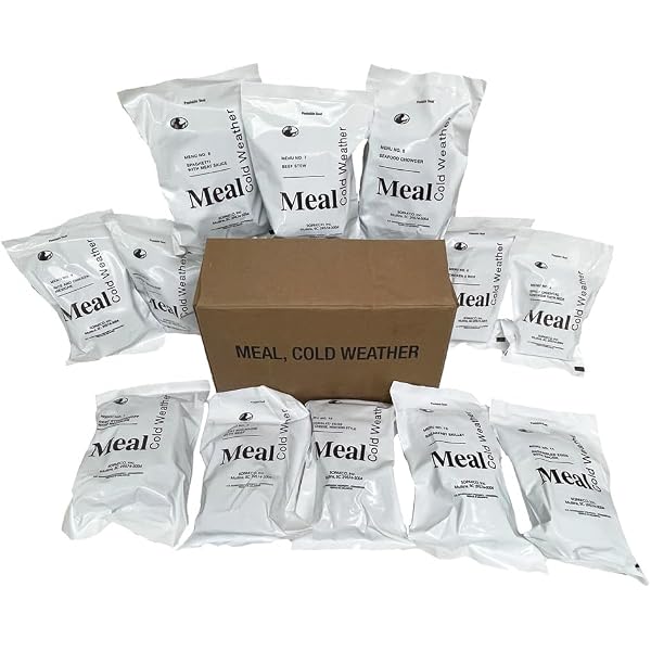 MRE Meals (RCIR) - 24-Hour Ration Meal Ready To Eat, Emergency Food ...