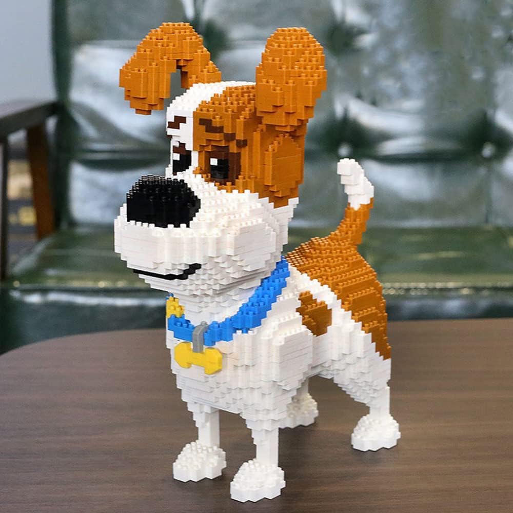 Photo 1 of ENHANA Building Block Dogs Micro Mini Block Animal Dog Building Animal Set DIY 3D Block Toy Building Blocks for Kids Or Adult 2100 Pieces